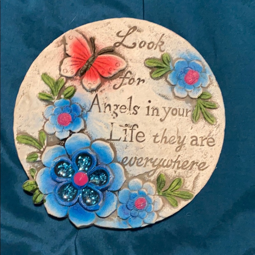 Beautiful flower/ butterfly artwork.